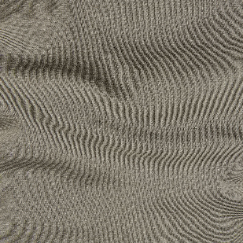 G-Star RAW® Earth Round Neck T-Shirt Grey fabric shot