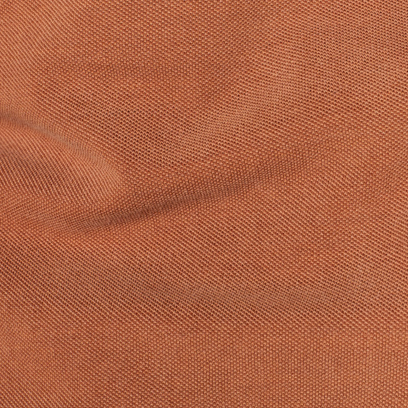 G-Star RAW® Polo Halite Marrón fabric shot