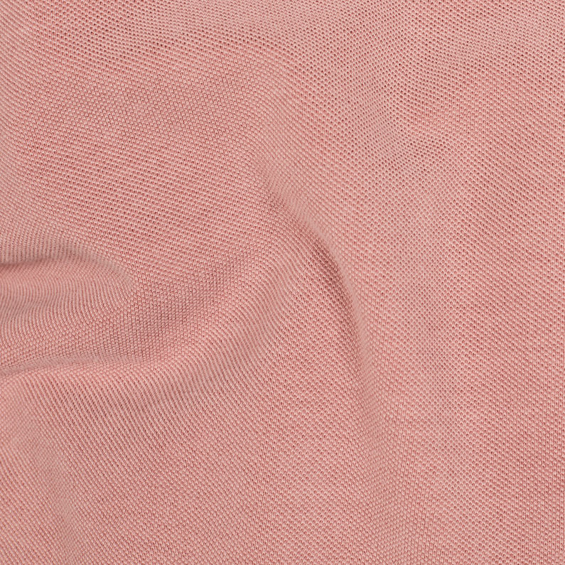 G-Star RAW® Polo Halite Rosa fabric shot