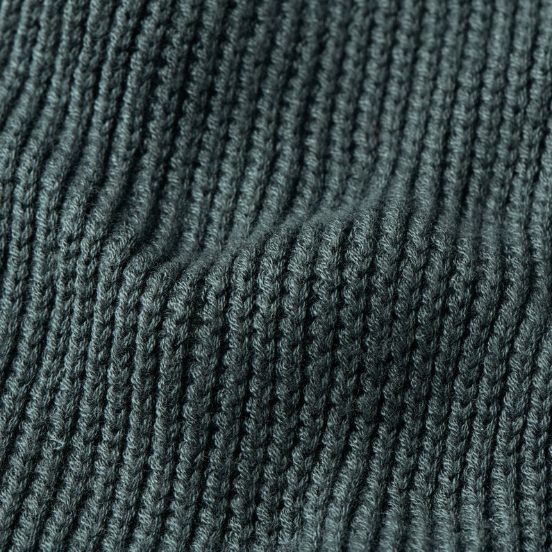 G-Star RAW® Shim Beanie Green fabric shot