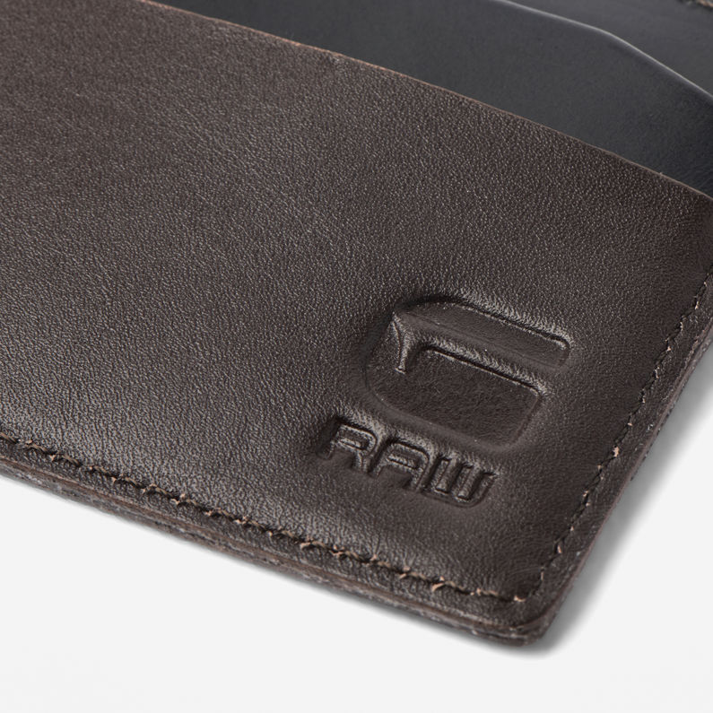 G-Star RAW® Zallik Grizzer CC Holder Black detail shot