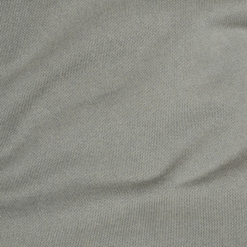 G-Star RAW® Sudadera Earth Core Raglan Round Neck Gris fabric shot