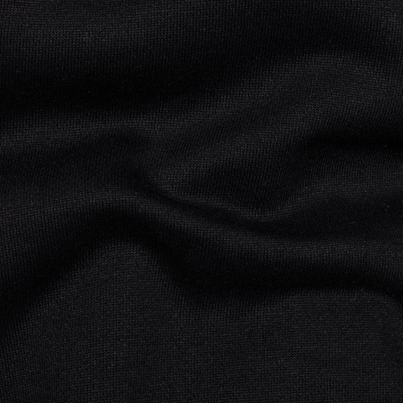 G-Star RAW® Sudadera Motac Slim Negro fabric shot