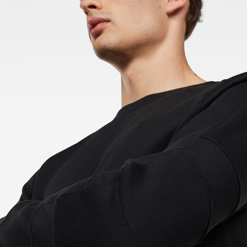 G-Star RAW® Sudadera Motac Slim Negro detail shot