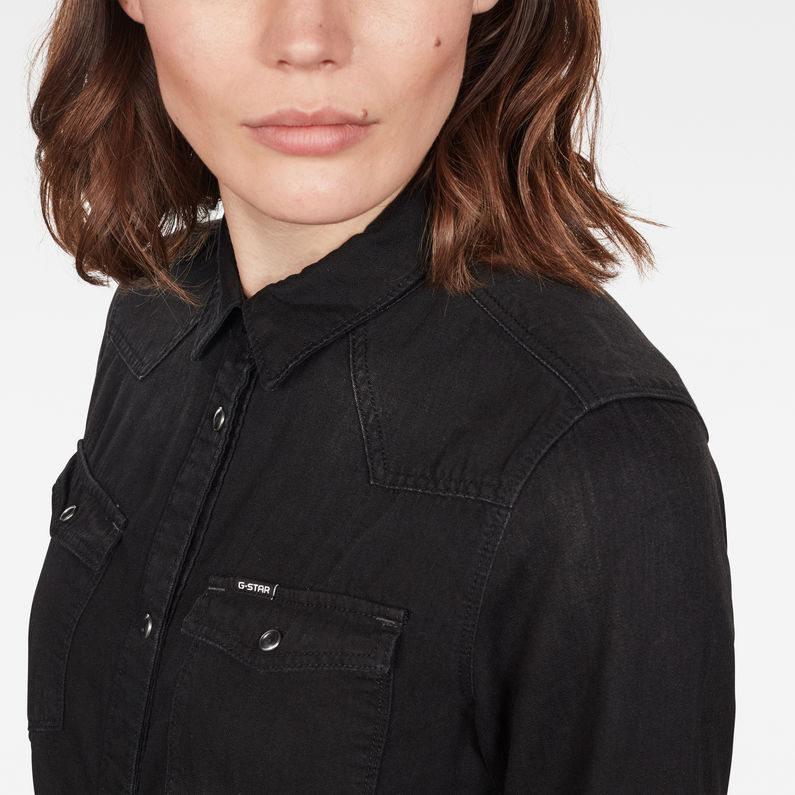 G-Star RAW® Chemise 3301 Noir detail shot
