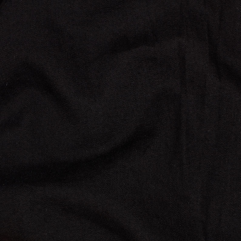 G-Star RAW® 3301 Denim Shirt Black fabric shot