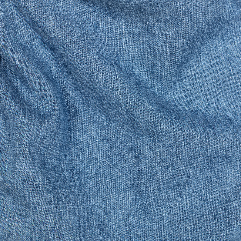 G-Star RAW® 3301 Denim Shirt Hellblau fabric shot
