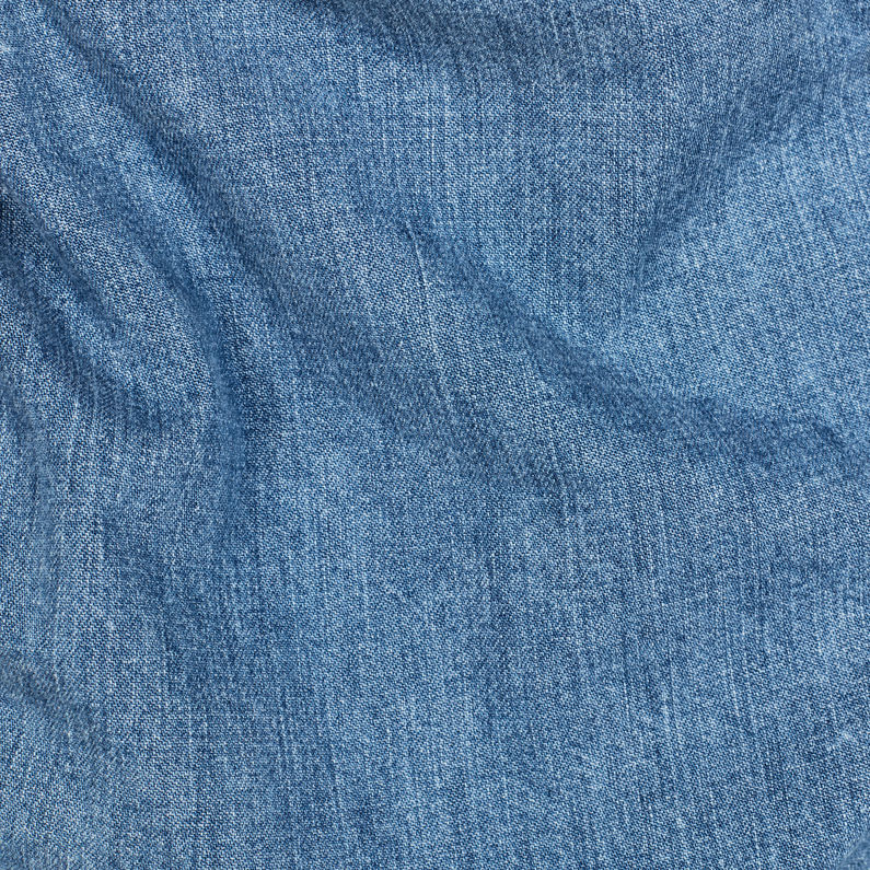 G-Star RAW® 3301 Hemd Hellblau fabric shot