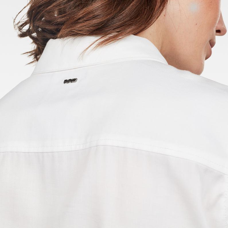 G-STAR® Syenite Slim Shirt ホワイト detail shot