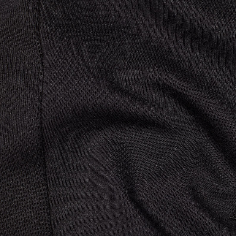 G-Star RAW® Lanc Slim Tapered Sweatpants Zwart fabric shot