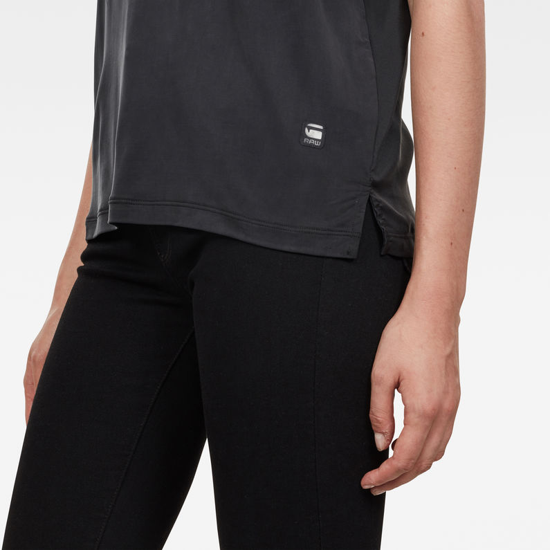 G-Star RAW® Haut Joosa Noir detail shot