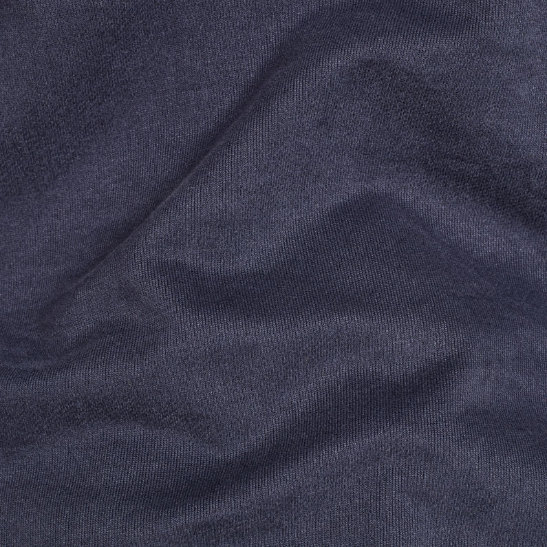 G-Star RAW® Sweat Bofort Aero Slim Bleu foncé fabric shot