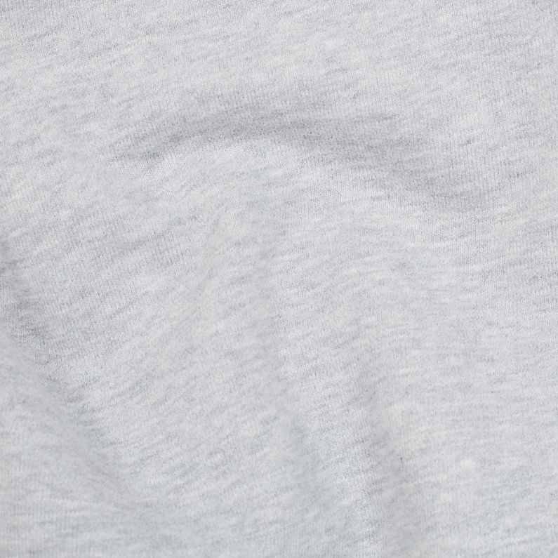 G-Star RAW® Sweat Graphic 22 Boyfriend Slit Gris fabric shot