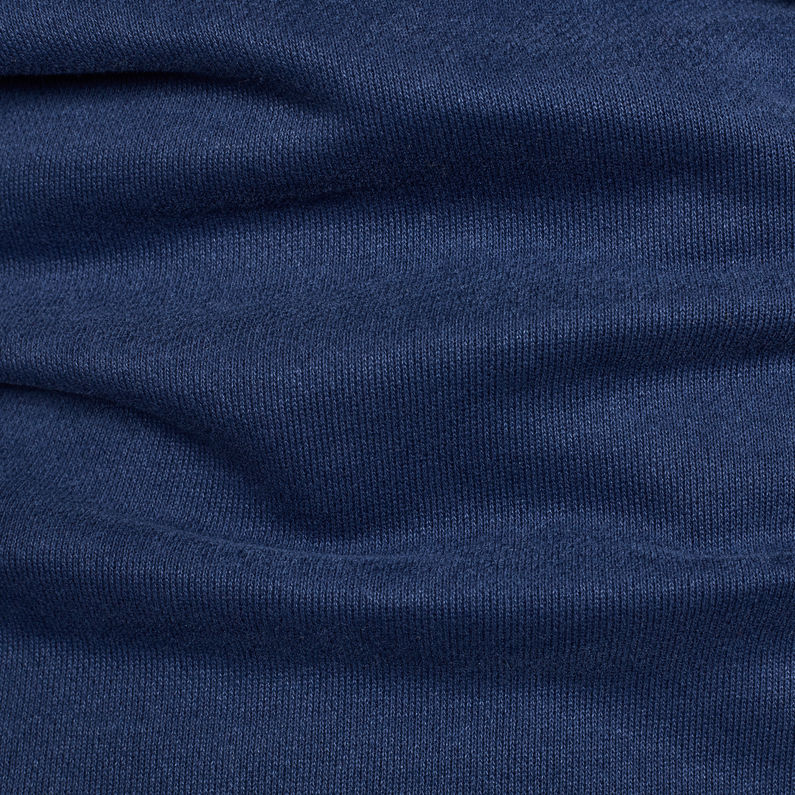 G-Star RAW® Sweat Graphic 17 Core Bleu foncé fabric shot