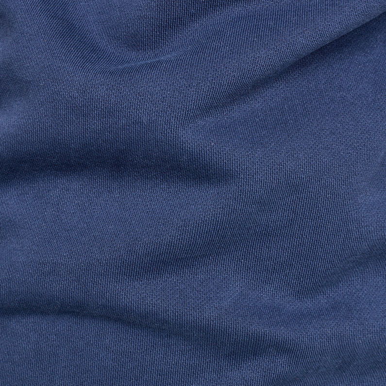 G-Star RAW® Sweat Graphic 18 Core Bleu foncé fabric shot
