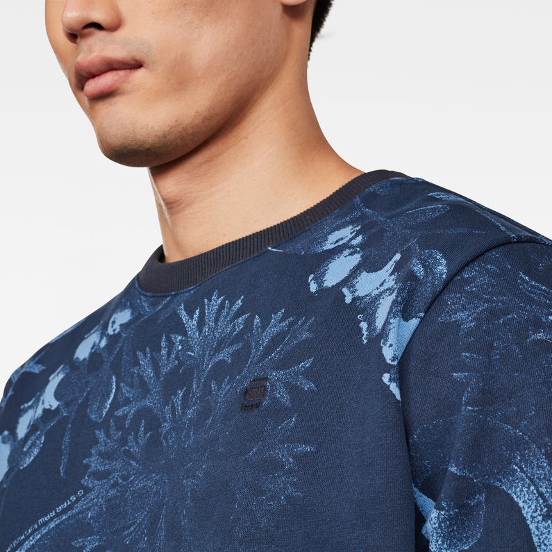 G-STAR® Gable Core Sweater ダークブルー detail shot