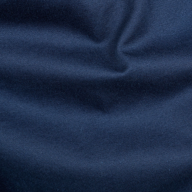 G-Star RAW® Duty Classic Trench Jacket Dark blue fabric shot