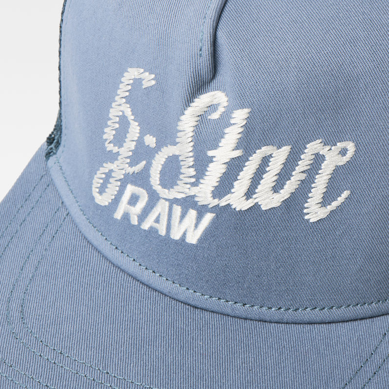 G-Star RAW® Casquette trucker Cart Bleu foncé