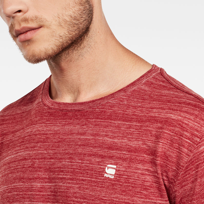 G-Star RAW® Starkon Loose T-Shirt Red detail shot