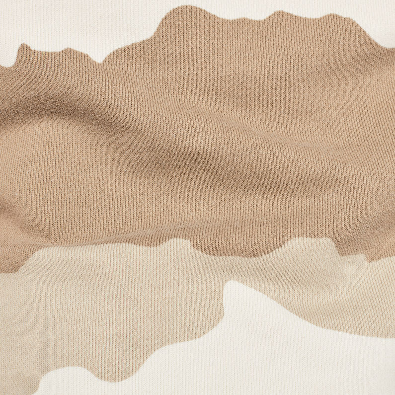 G-STAR® Sudadera Graphic 19 Core Beige fabric shot