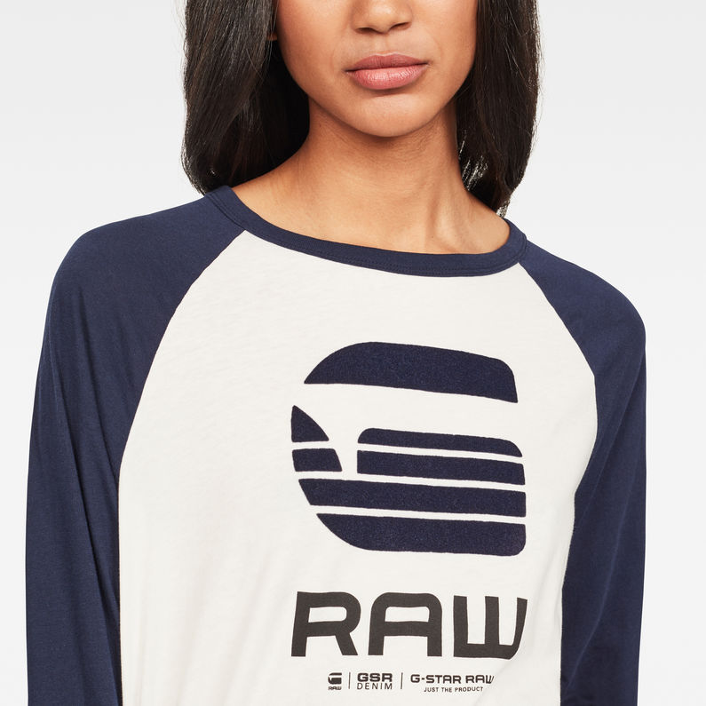 G-Star RAW® Graphic 25 Xzula Top Red detail shot