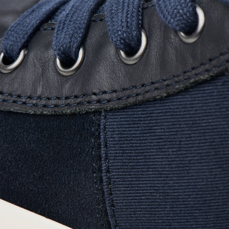 G-Star RAW® Baskets Parta High Bleu foncé fabric shot