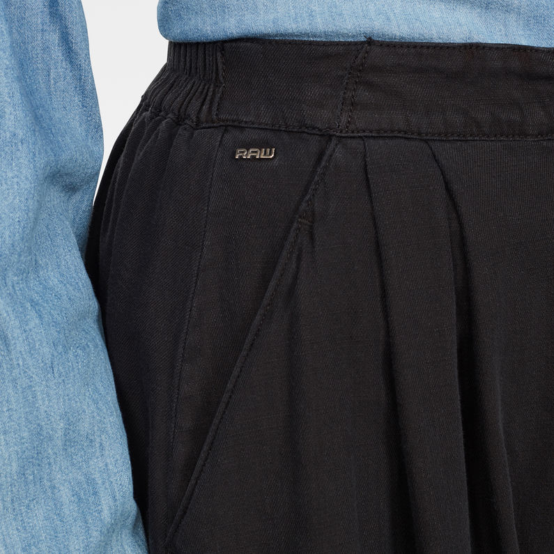 G-Star RAW® HA Parachute Skirt Black detail shot