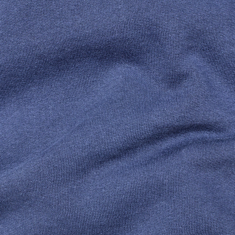 G-Star RAW® Pull cardigan MAXRAW II Bleu foncé fabric shot