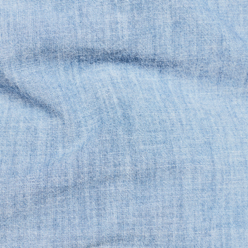 G-Star RAW® MAXRAW II Powel Slim Shirt Midden blauw fabric shot