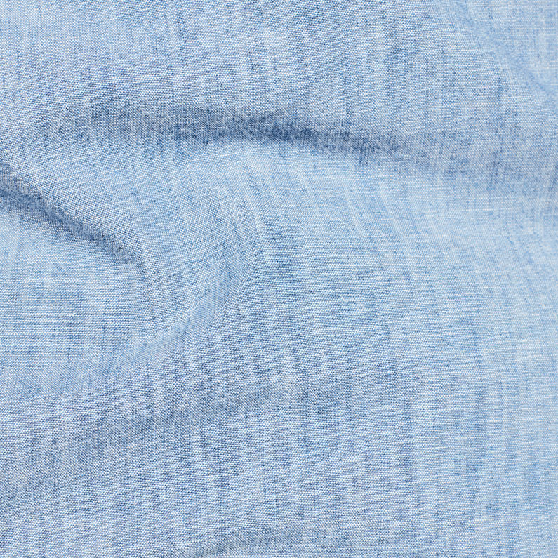 G-Star RAW® MAXRAW II Powel Slim Shirt Mittelblau fabric shot