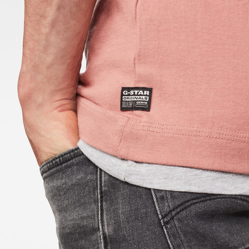 G-Star RAW® T-shirt Stem Rose detail shot