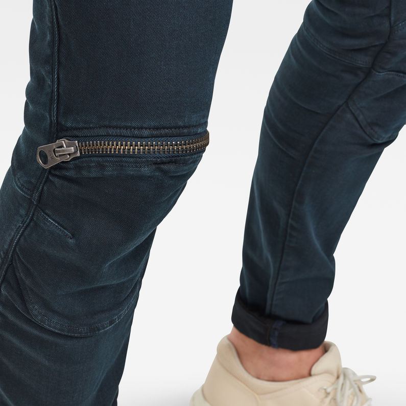 G-STAR® 5620 3D Skinny Colored Jeans Dark blue detail shot
