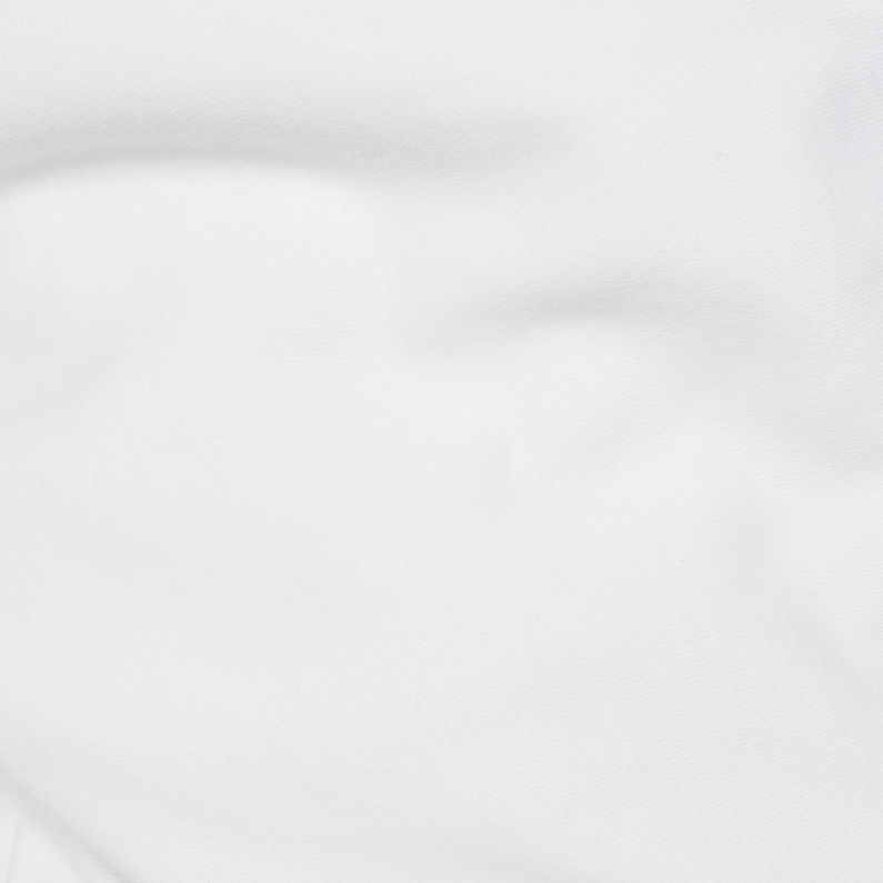 G-STAR® 5620 Zip Knee Sweatpants Wit fabric shot