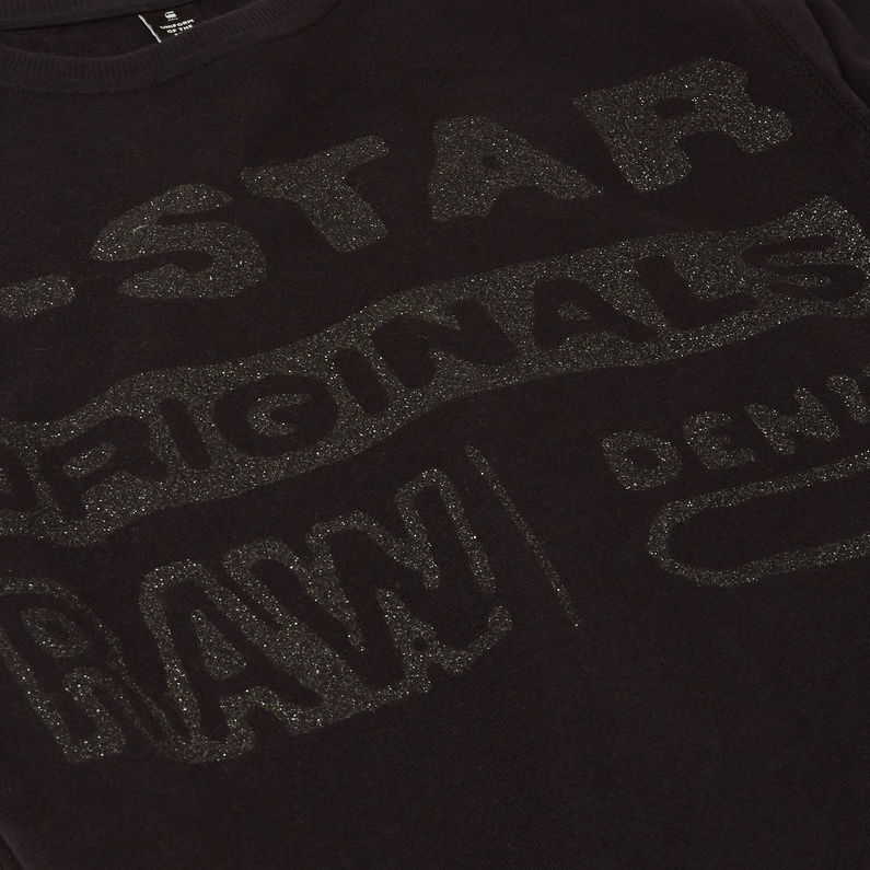 G-Star RAW® Vestido Graphic Negro