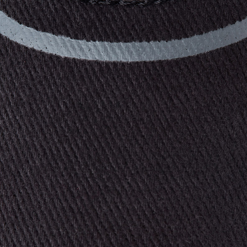 G-Star RAW® Rackam Rovic Debossed Sneakers Zwart fabric shot