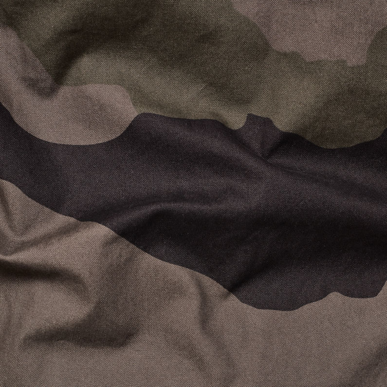 G-STAR® Parka Batt Zip Verde fabric shot