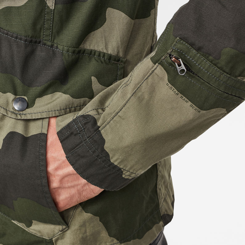 G-Star RAW® Veste Blan Gris detail shot