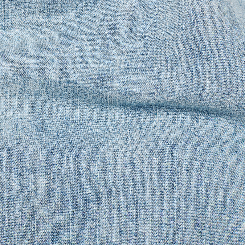 G-Star RAW® Scutar Utility Overshirt Medium blue fabric shot
