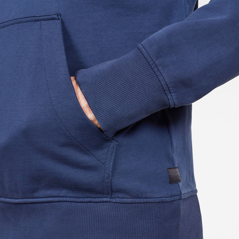 G-Star RAW® Sweat Graphic 16 Core Bleu foncé detail shot
