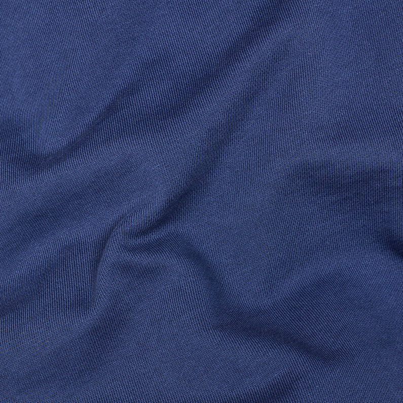 G-Star RAW® Sweat Graphic 16 Core Bleu foncé fabric shot
