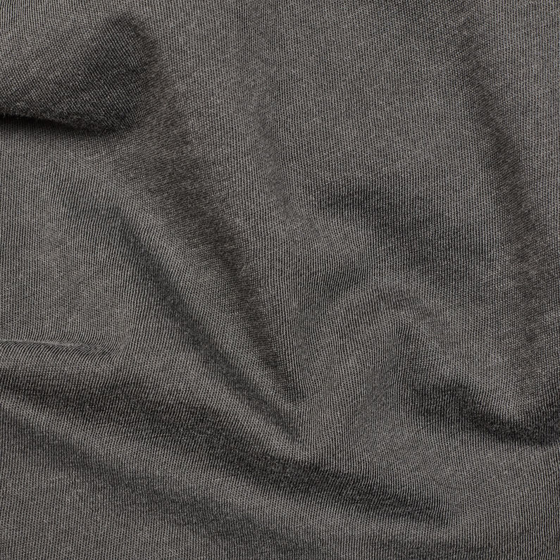G-Star RAW® Graphic 23 Caper Knotted Top Schwarz fabric shot