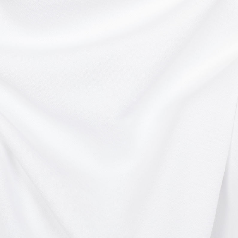 G-Star RAW® T-shirt Stalt Zip Pocket Relaxed Blanc