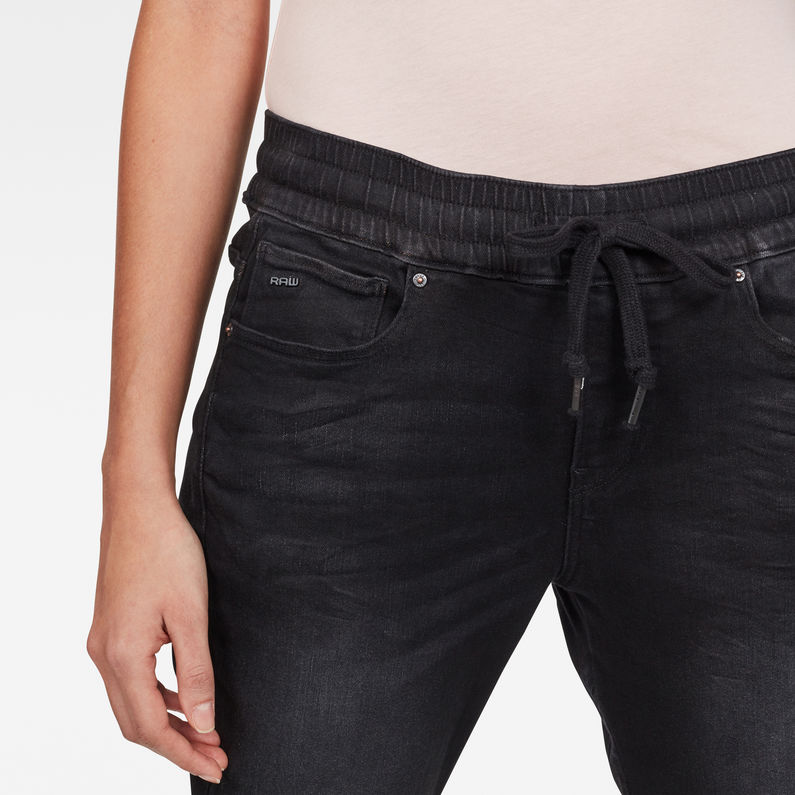 G-Star RAW® Pantalon Arc 2.0 3D Sport Mid Boyfriend Noir detail shot