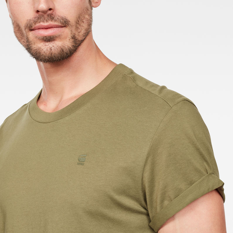 G-Star RAW® T-shirt Shelo Vert detail shot