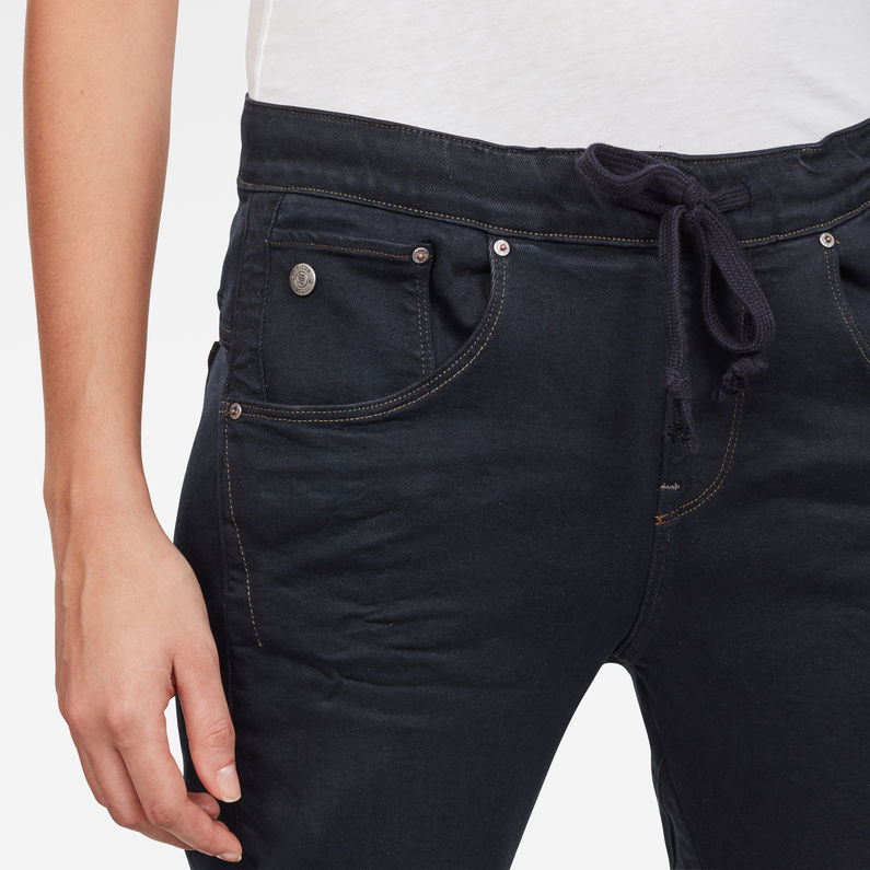 G-STAR® Arc Sport Boyfriend Jeans Dark blue detail shot