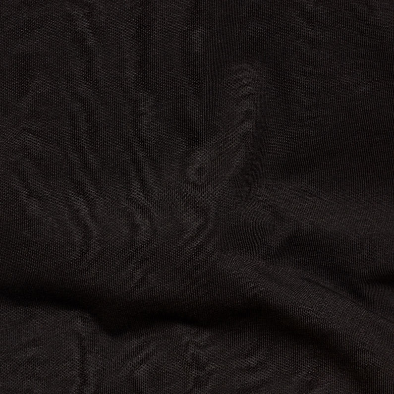 G-Star RAW® Lajla New Top Black fabric shot