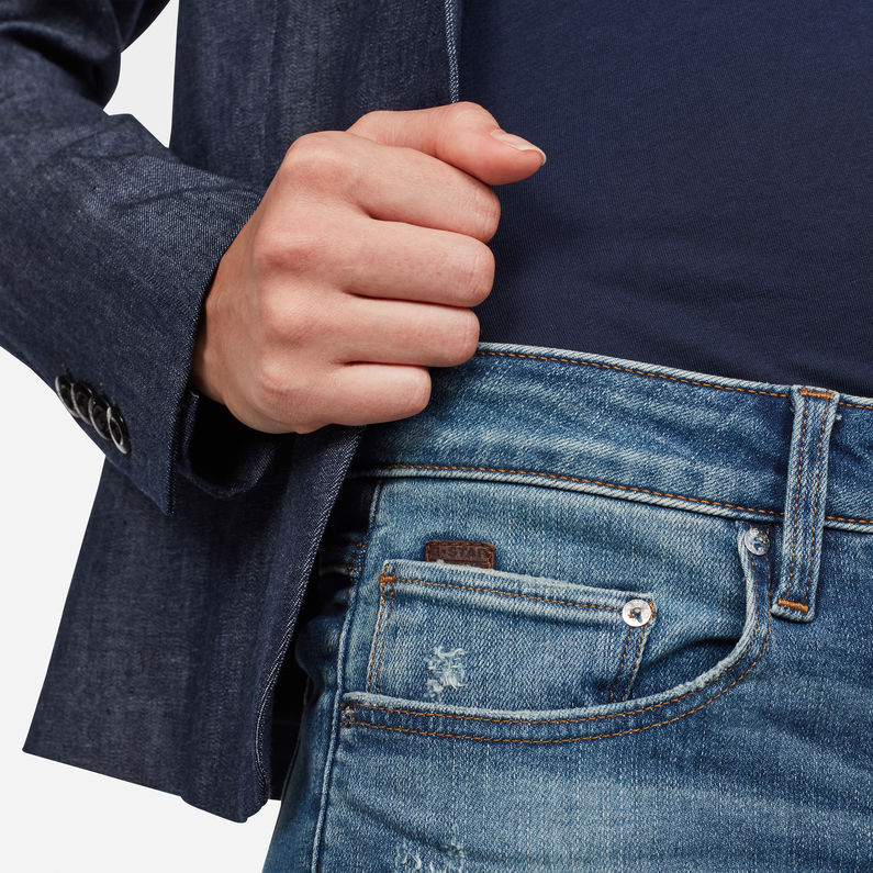 G-STAR® Kate Boyfriend Jeans Hellblau detail shot