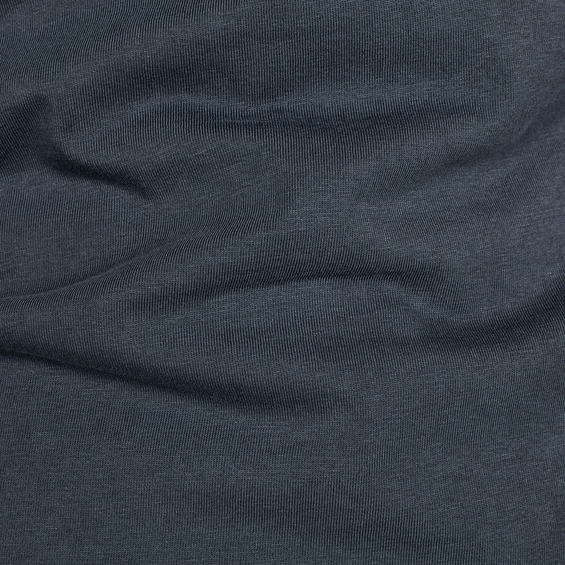 G-Star RAW® Earth Round Neck T-Shirt Dark blue fabric shot