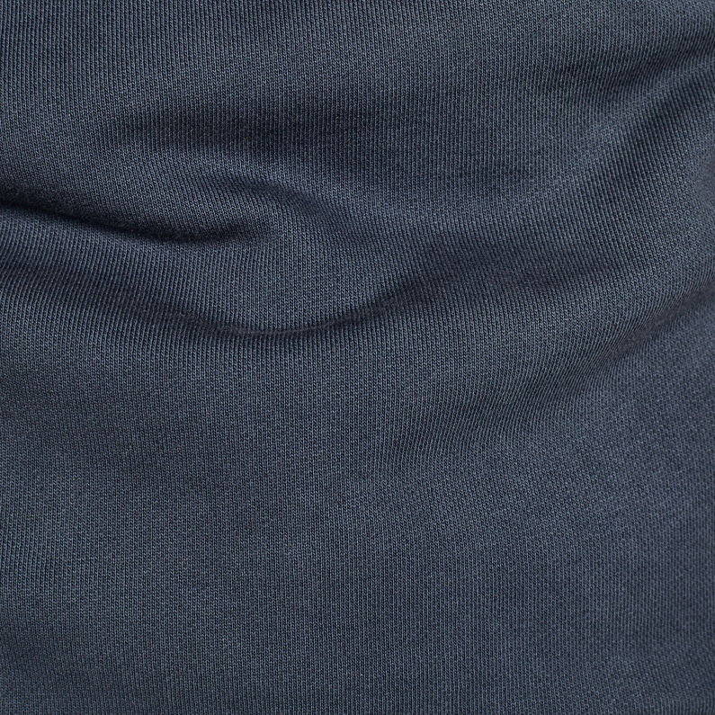 G-Star RAW® Earth Core Raglan Ronde Hals Sweater Donkerblauw fabric shot