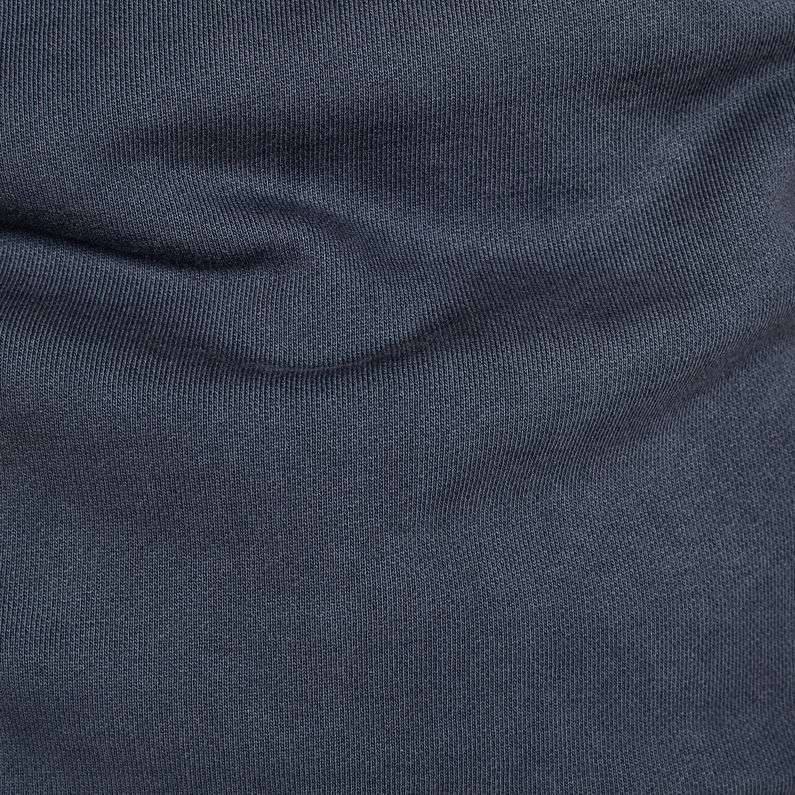 G-Star RAW® Sudadera Earth Core Raglan Azul oscuro fabric shot